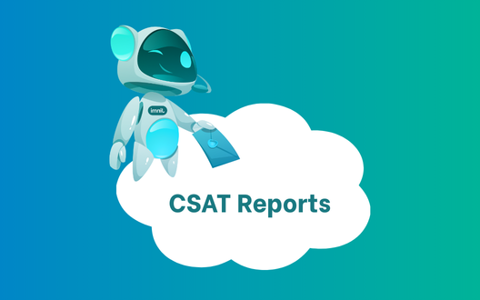 CSAT Reports – 会話直後の満足度